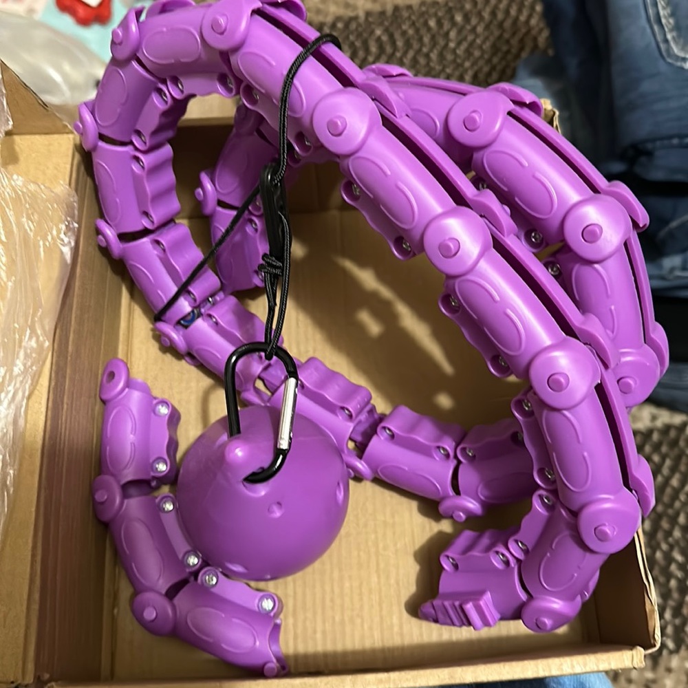 Fitness Weighted Hula Hoop Adjustable